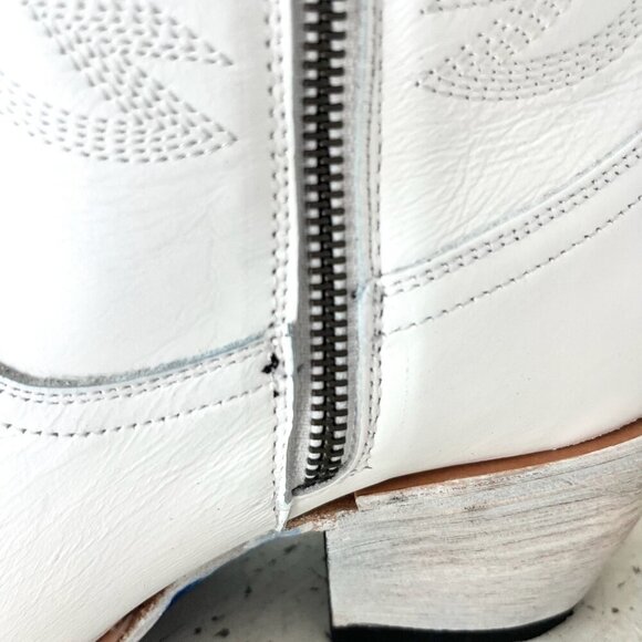 Lane MEGAN MORONEY Cowboy Boots Smokeshow Womens 10 White Western Cowgirl Tall - Picture 11 of 14